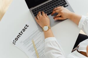Contrat utiliser en auto-entrepreneur